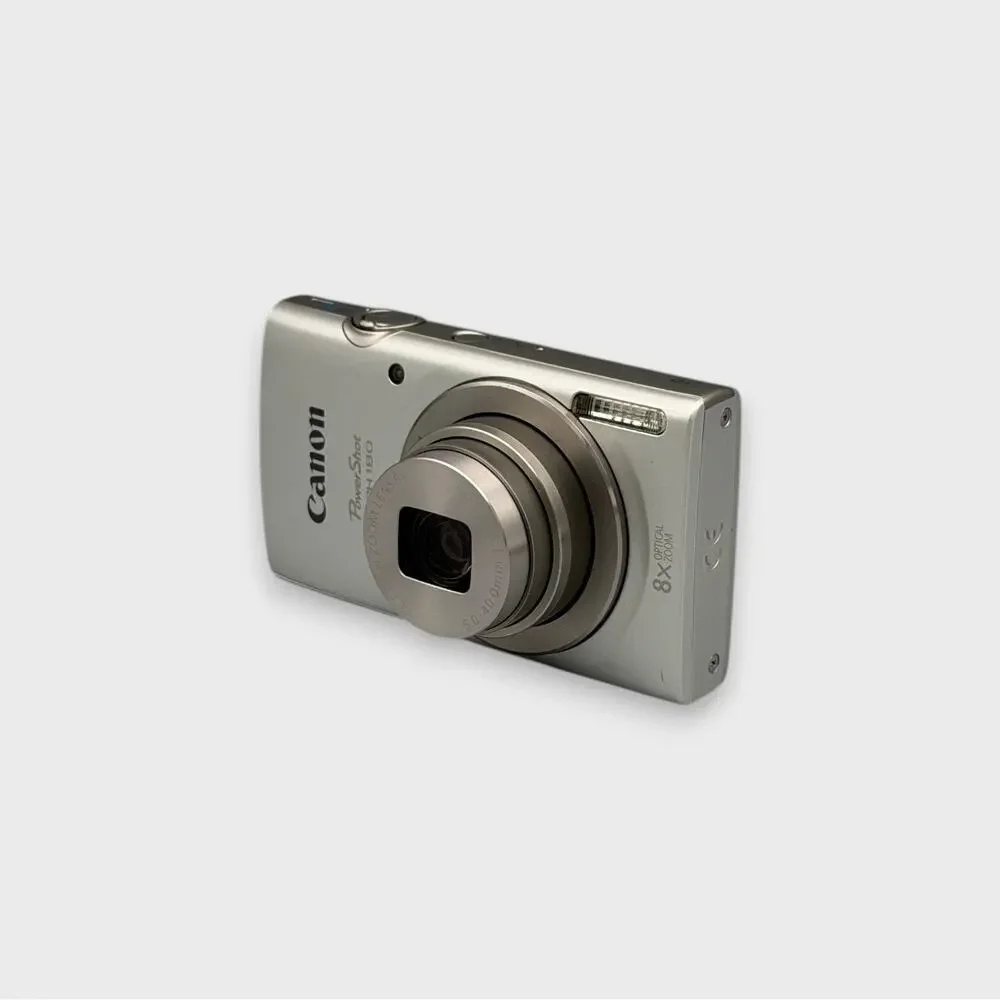 Canon PowerShot ELPH 180 Digital Camera | 20MP | Silver
